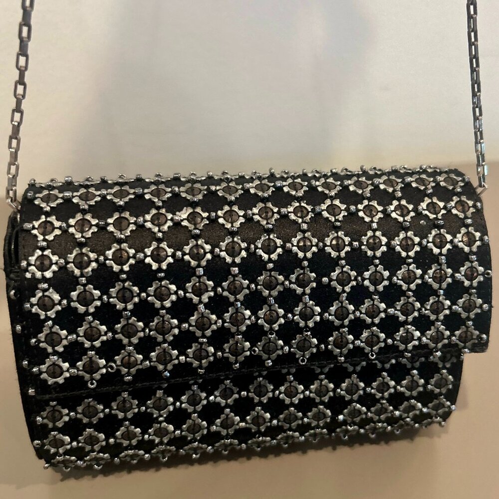 Alberta Ferretti Convertible Clutch/ Cross Body Bag